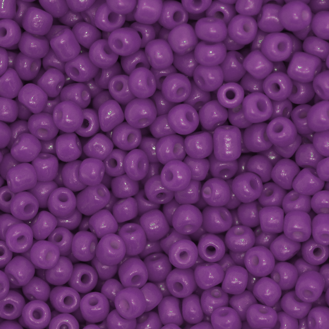 Seed Bead Bulk Bags - 8/0 - Midnight Plum Opaque - 449g/13,000pcs