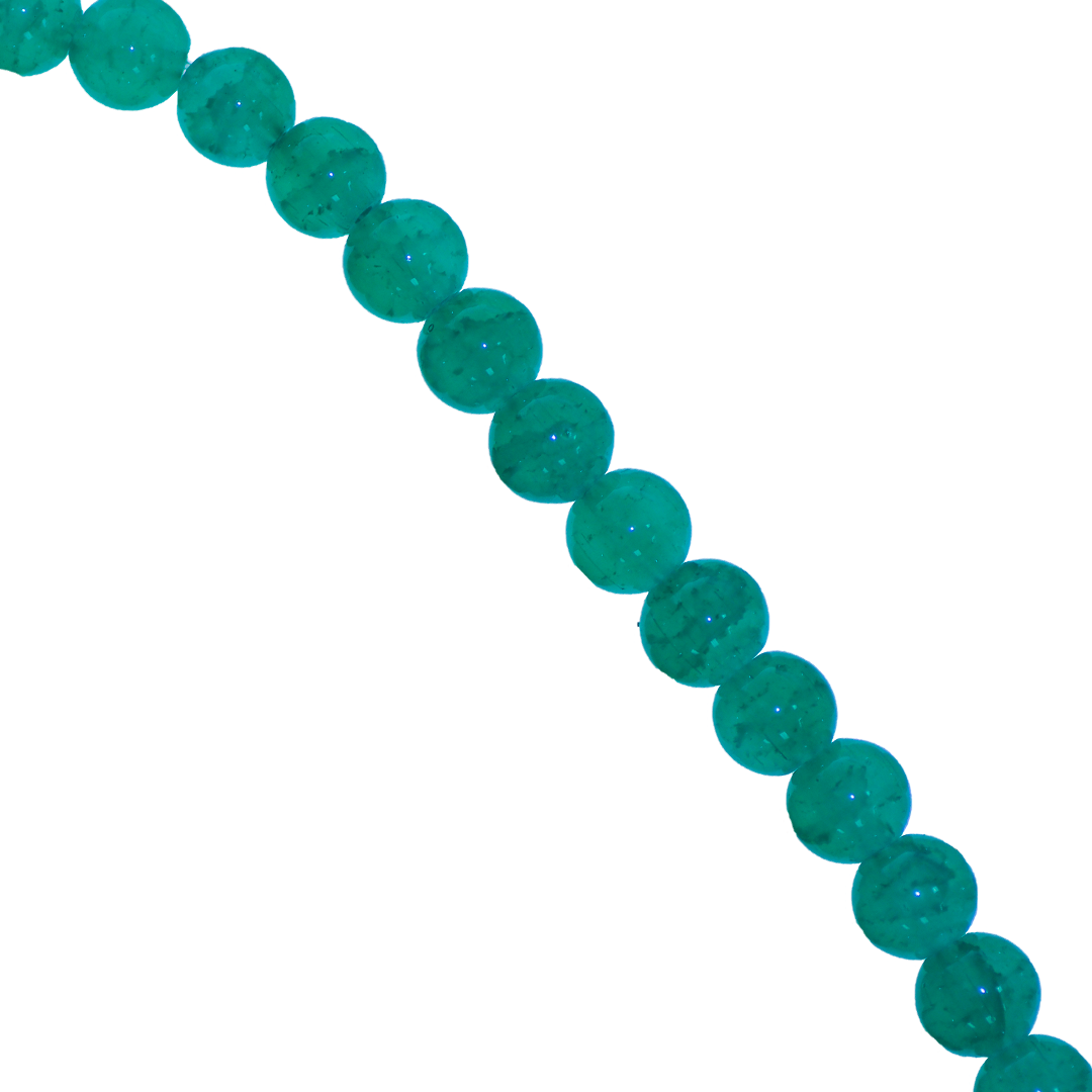 Marble Style Glass Beads, Cracked, 8mm, Approx 95 pcs per strand, Available in Multiple Colours