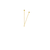Ball Head Pins, Gold, Alloy, 0.78 inches, 25 Gauge, Sold Per pkg of Approx 230