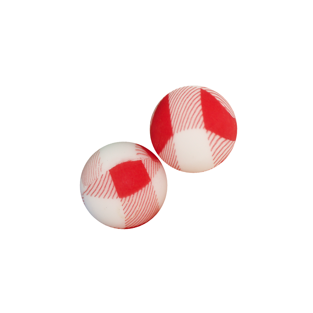 Silicone Beads, Round, 15mm, Sold Per pkg of 10, Available in Multiple Colours