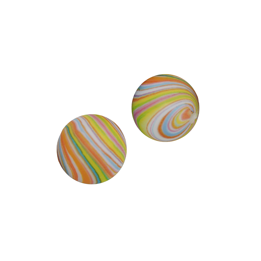 Silicone Beads, Round, 15mm, Sold Per pkg of 10, Available in Multiple Colours