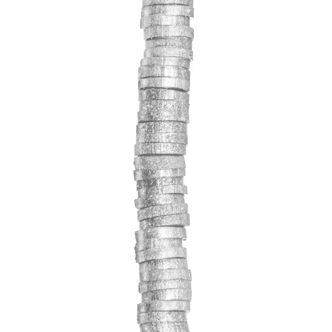 Heishi Beads, Shiny, Flat Disk Polymer Clay Beads, 4mm, Available in Multiple Colours