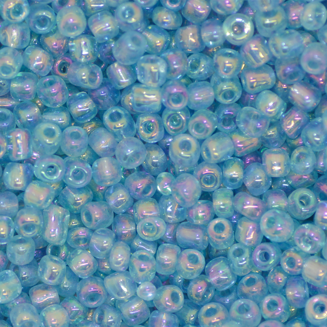 Seed Bead Bulk Bags - Transparent Luster - 6/0 - Approx 448g/6,000pcs - Available in Multiple Colours