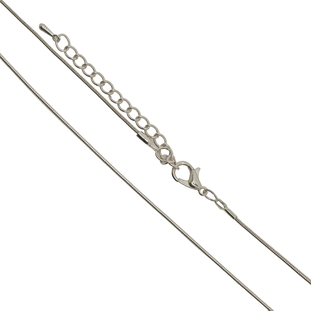 Chains, Snake, Alloy, 18 inches, Sold Per pkg of 12, Available in 4 Colours