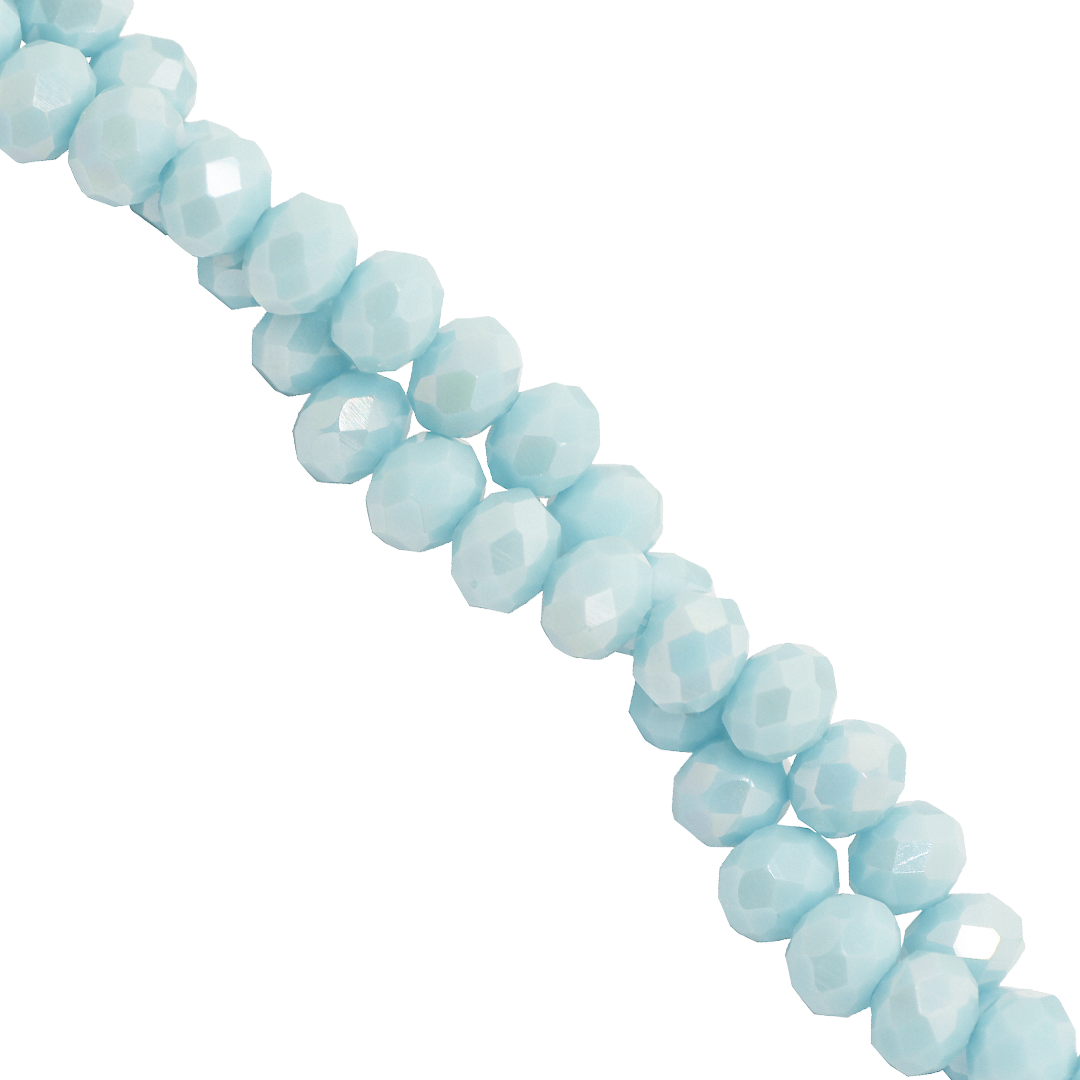 Glass Crystal Beads, Rondelle, Faceted, 3mm, Approx 110 pcs per strand, Available in Multiple Colours