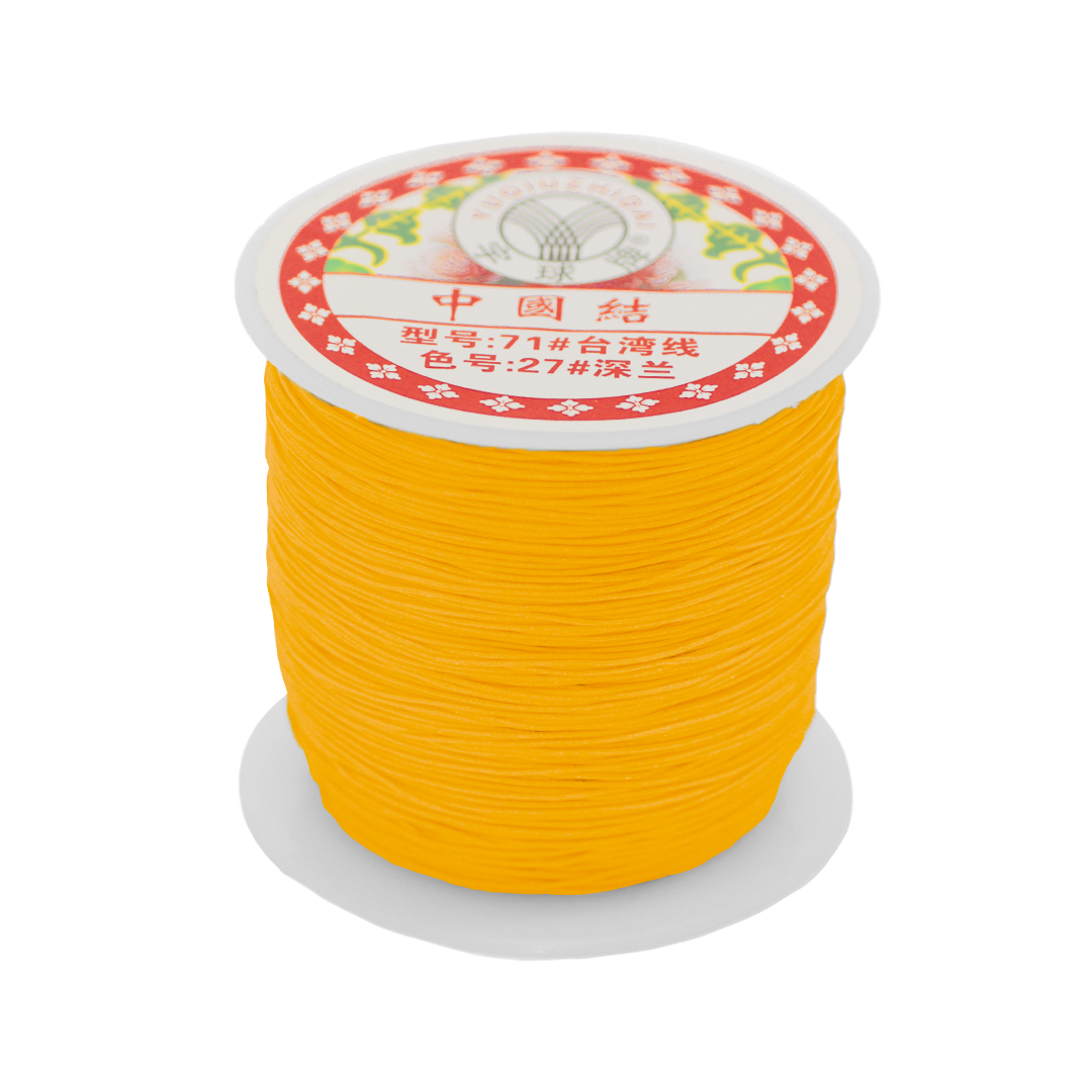 Asian Beading Knotting Cord, Nylon, 0.8mm, Available in Multiple Colours