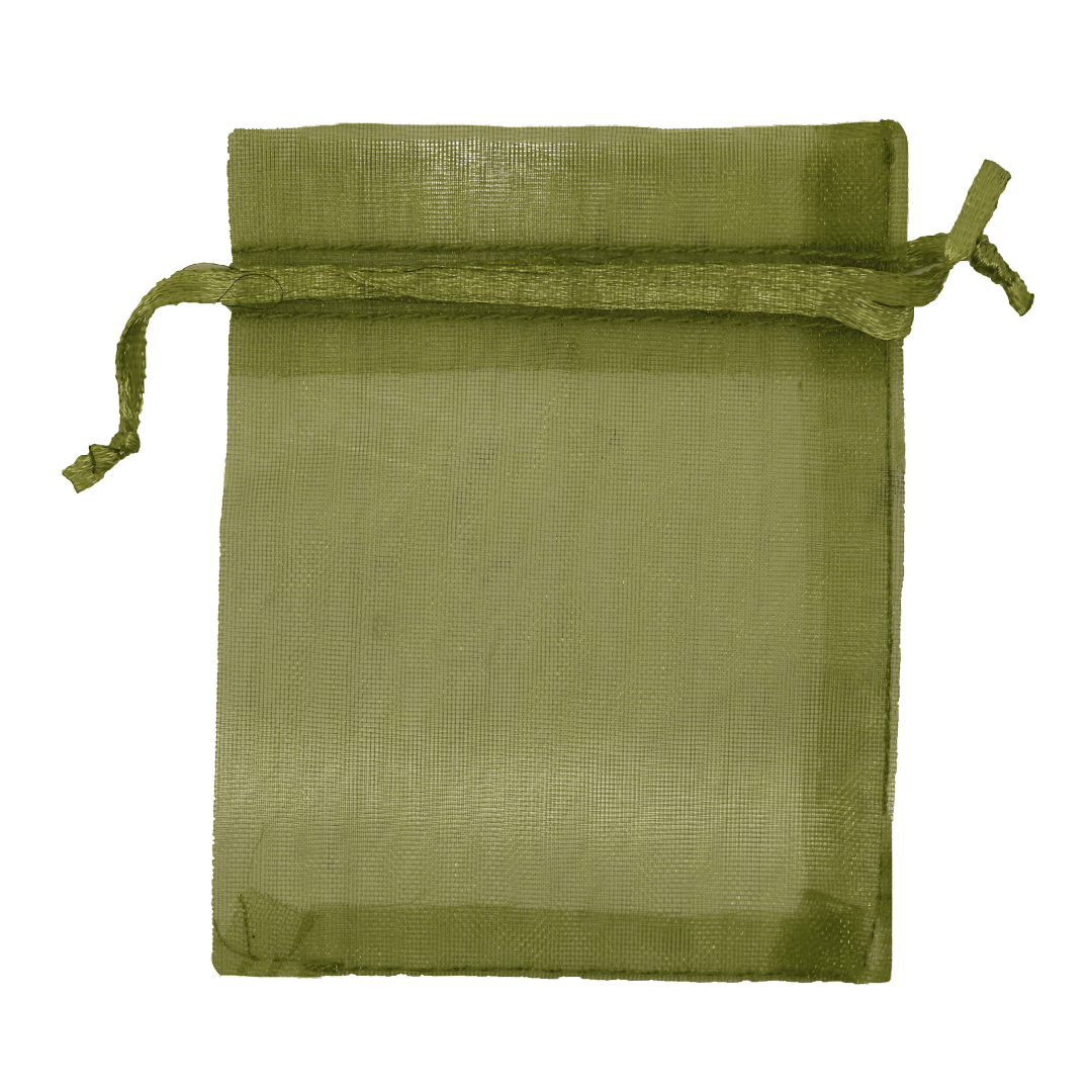 Tools, Medium-Large Organza Fabric Bags, 17.5cm x 12.5cm, Available in 15 Colors, Bundle of 100