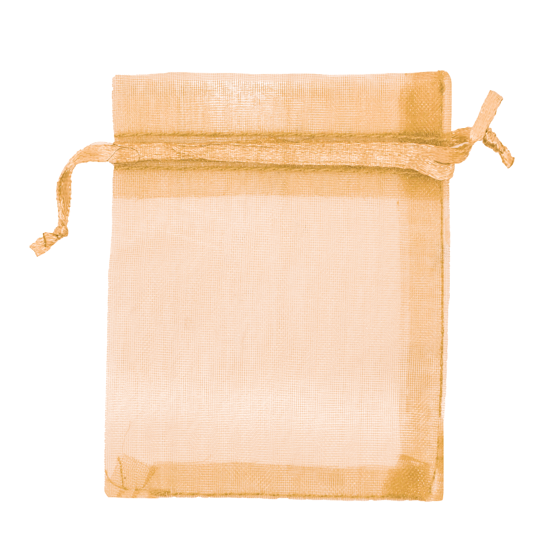 Tools, Medium-Large Organza Fabric Bags, 17.5cm x 12.5cm, Available in 15 Colors, Bundle of 100