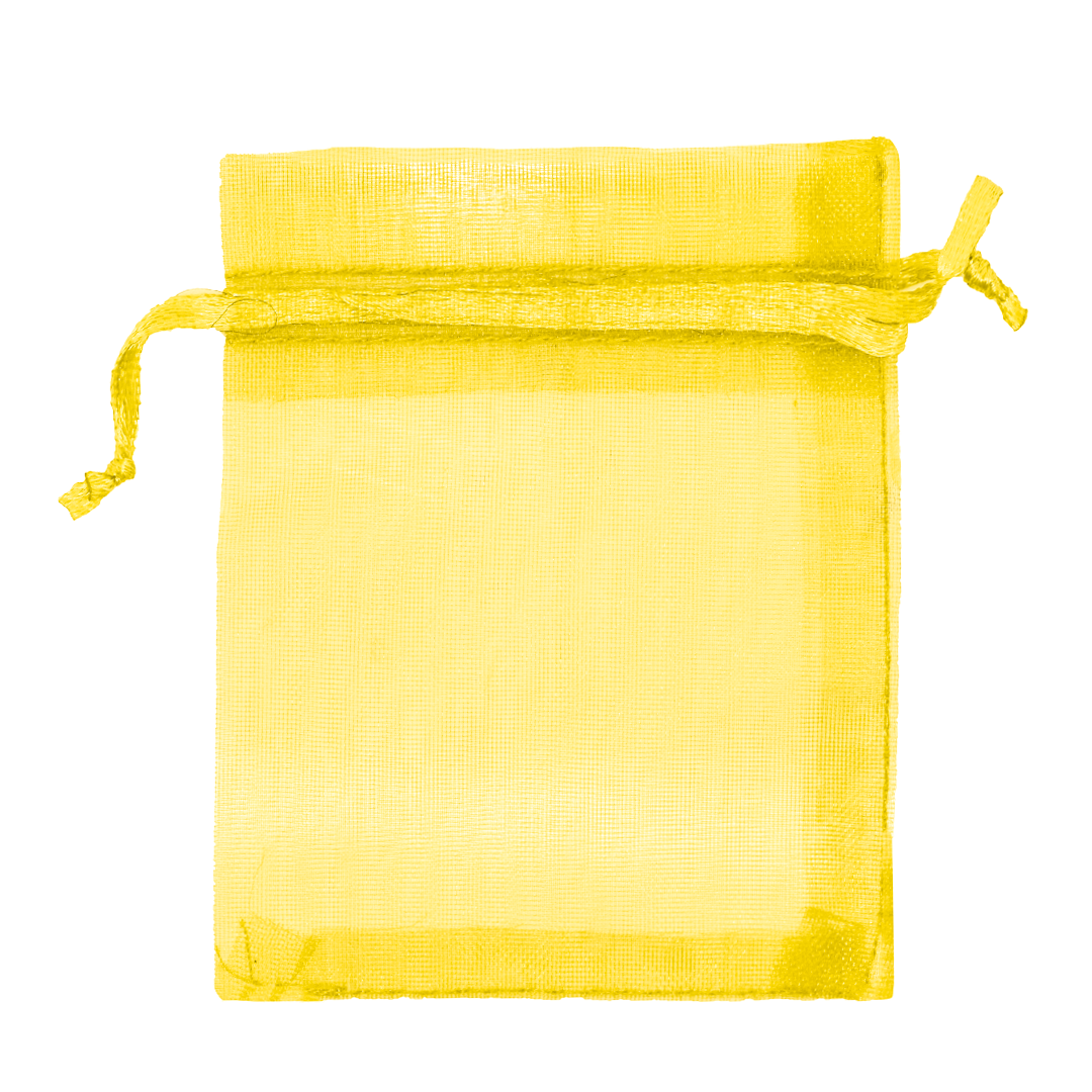 Tools, Medium-Large Organza Fabric Bags, 17.5cm x 12.5cm, Available in 15 Colors, Bundle of 100