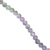 Glass Beads, Cracked, Tie dye, 8mm, Approx 95 pcs per strand, Available in Multiple Colours