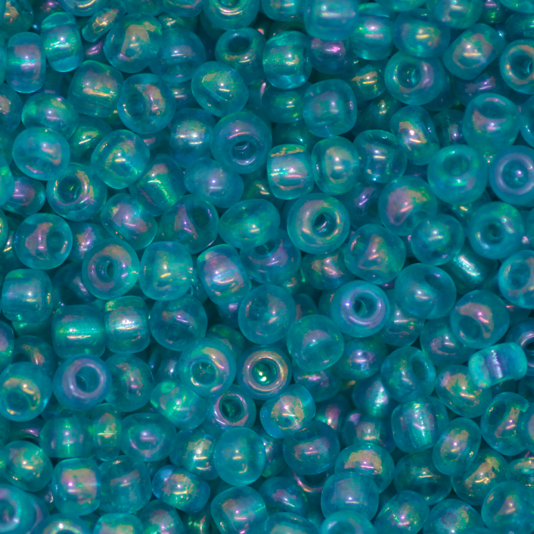 Seed Bead Bulk Bags - Transparent Luster - 6/0 - Approx 448g/6,000pcs - Available in Multiple Colours