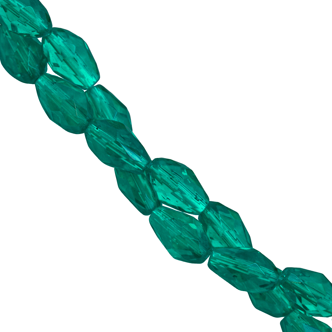 Glass Crystal Beads, Teardrop, Faceted, Available in Multiple Colours and Sizes