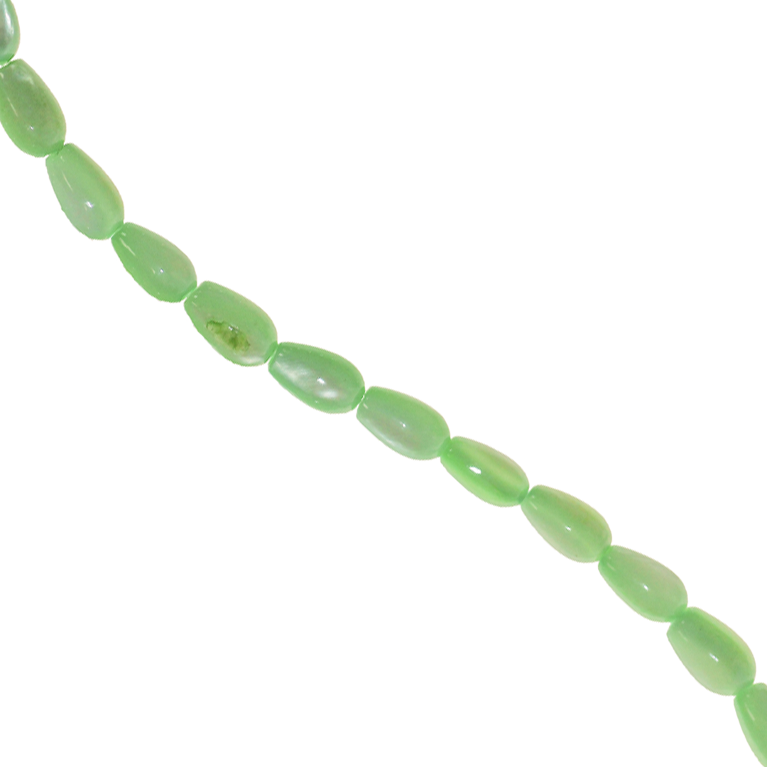Shell Beads, Dyed, Teardrop, 3mm x 5.5mm, Approx 65 pcs per strand, Available in Multiple Colours