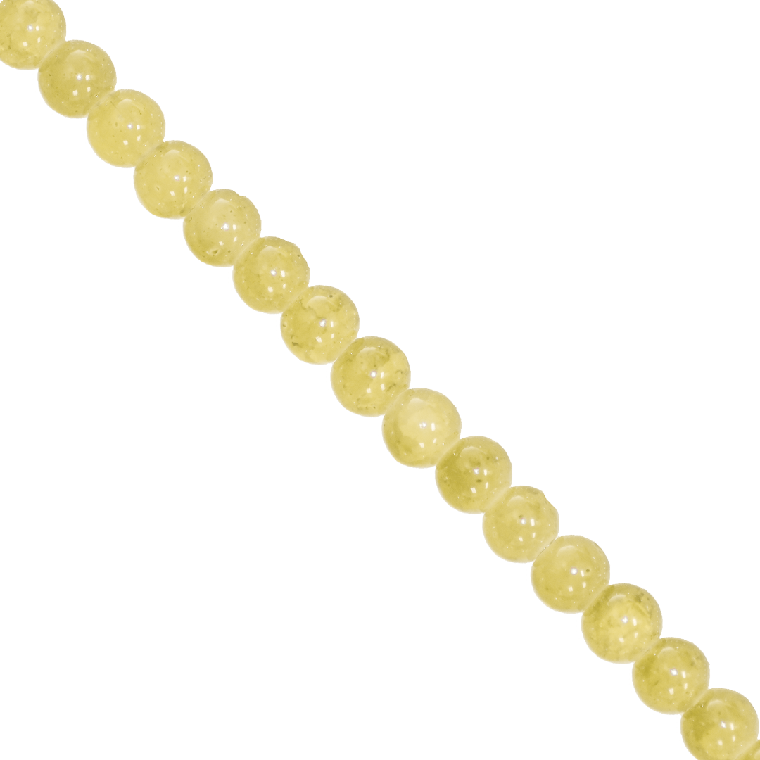 Glass Beads, Cracked, Tie Dye, 6mm, Approx 130 pcs per strand, Available in Multiple Colours