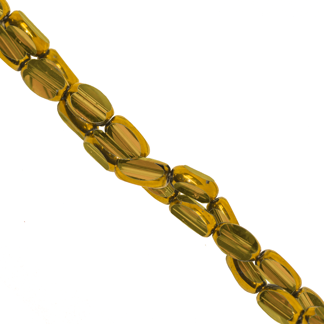 Glass Rice Beads, Transparent, 7mm x 3.5mm, Approx 45 pcs per strand, Available in Multiple Colours