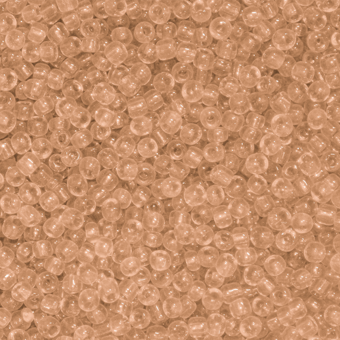 Seed Bead Bulk Bags - 6/0 - Transparent - Approx 448g/6,000pcs - Available in Multiple Colours