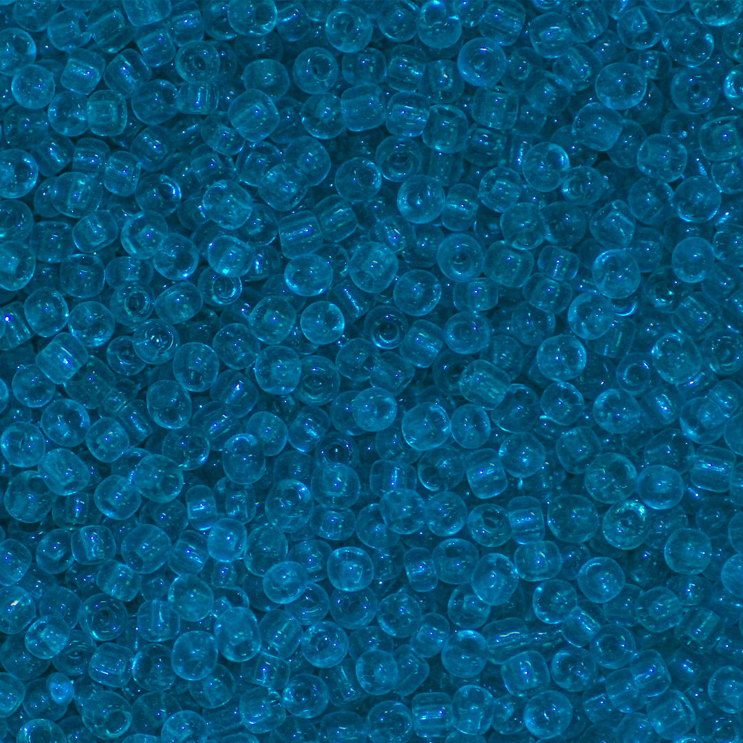 Seed Bead Bulk Bag - 8/0 - Transparent- 448g/13,000pcs - Available in Multiple Colours