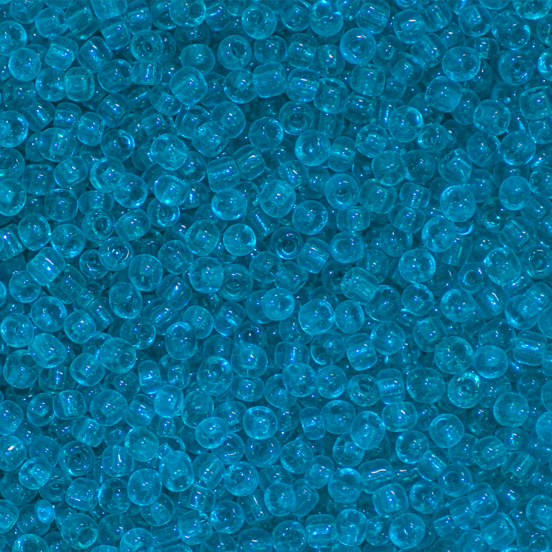 Seed Bead Bulk Bag - 8/0 - Transparent- 448g/13,000pcs - Available in Multiple Colours
