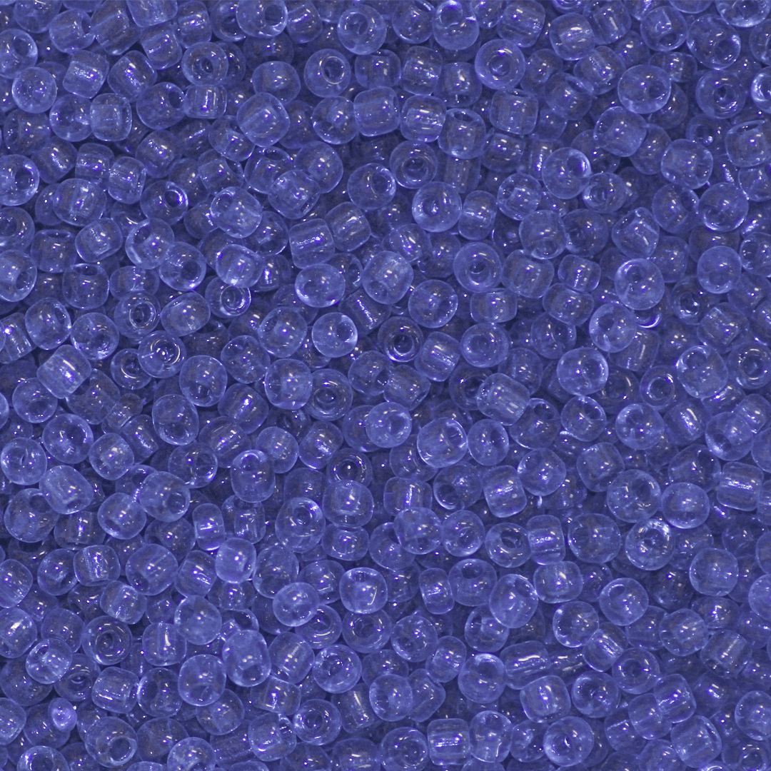 Seed Bead Bulk Bag - 8/0 - Transparent- 448g/13,000pcs - Available in Multiple Colours