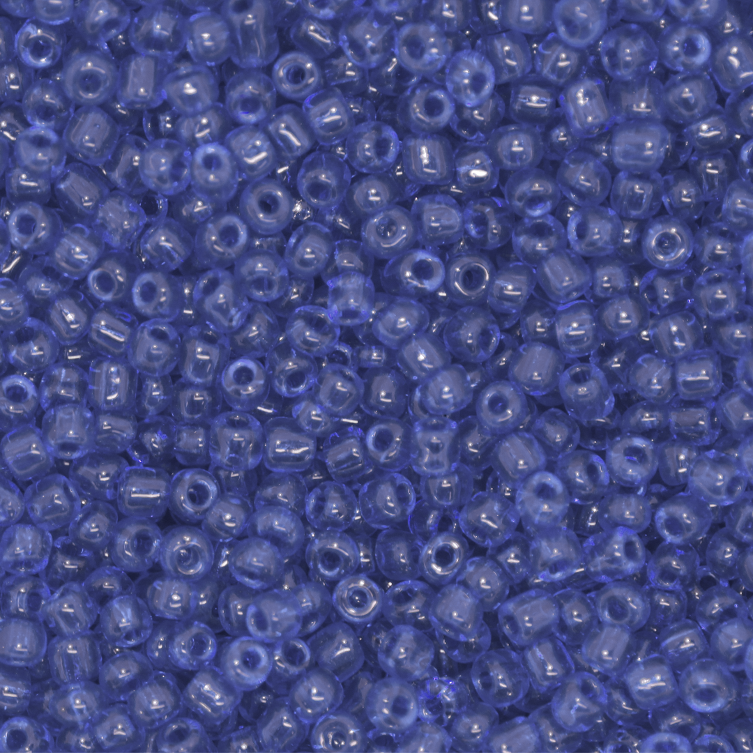 Seed Bead Bulk Bag - 8/0 - Transparent- 448g/13,000pcs - Available in Multiple Colours