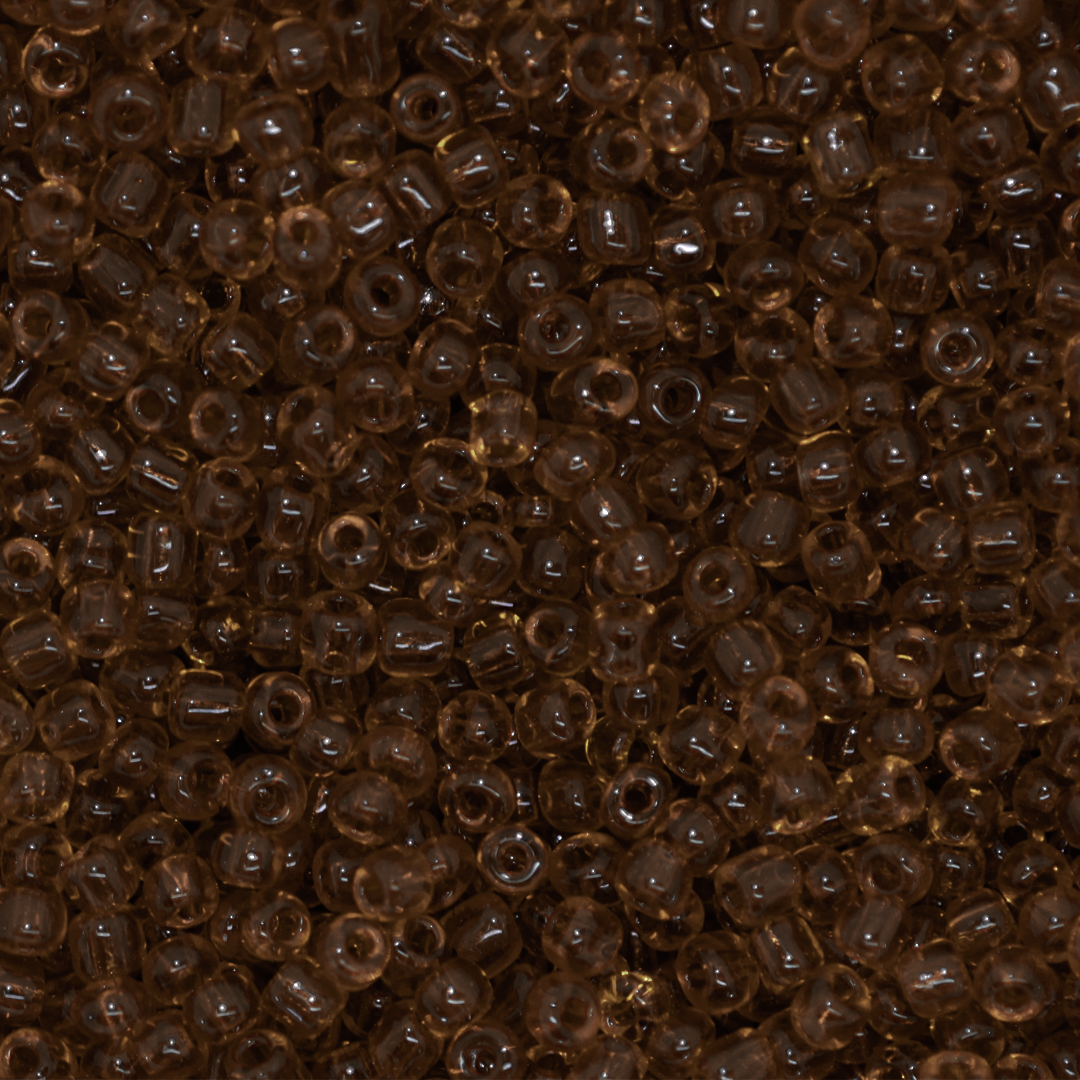 Seed Bead Bulk Bag - 8/0 - Transparent- 448g/13,000pcs - Available in Multiple Colours