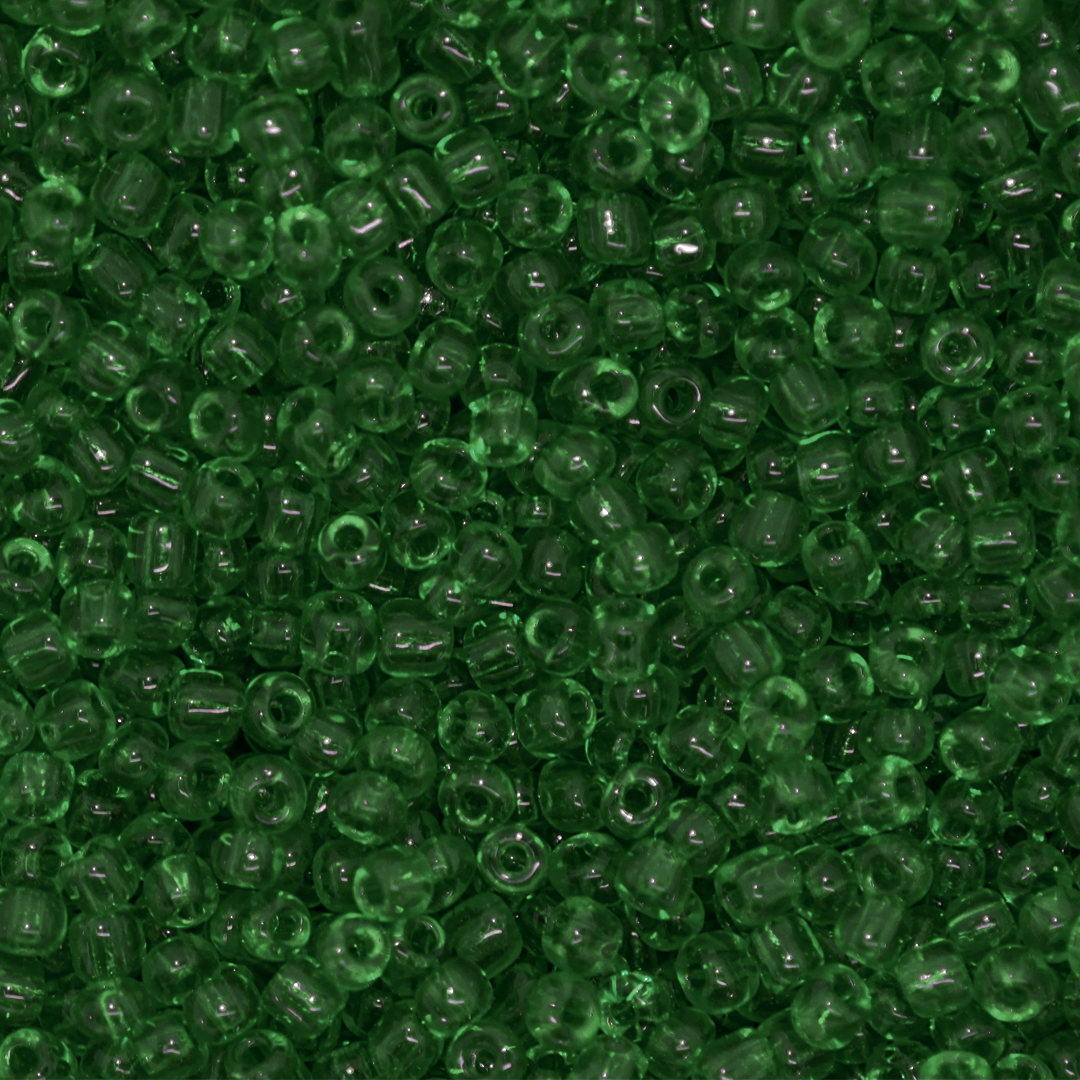 Seed Bead Bulk Bags - 6/0 - Transparent - Approx 448g/6,000pcs - Available in Multiple Colours