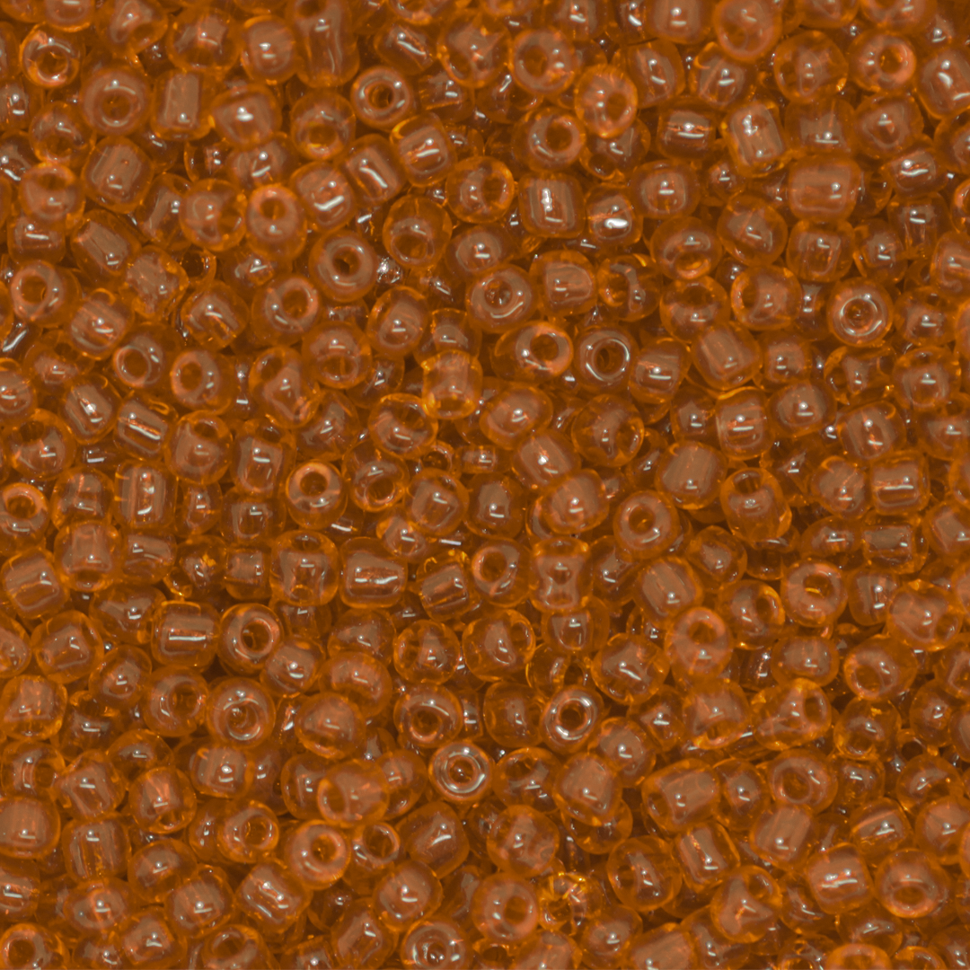 Seed Bead Bulk Bags - 6/0 - Transparent - Approx 448g/6,000pcs - Available in Multiple Colours