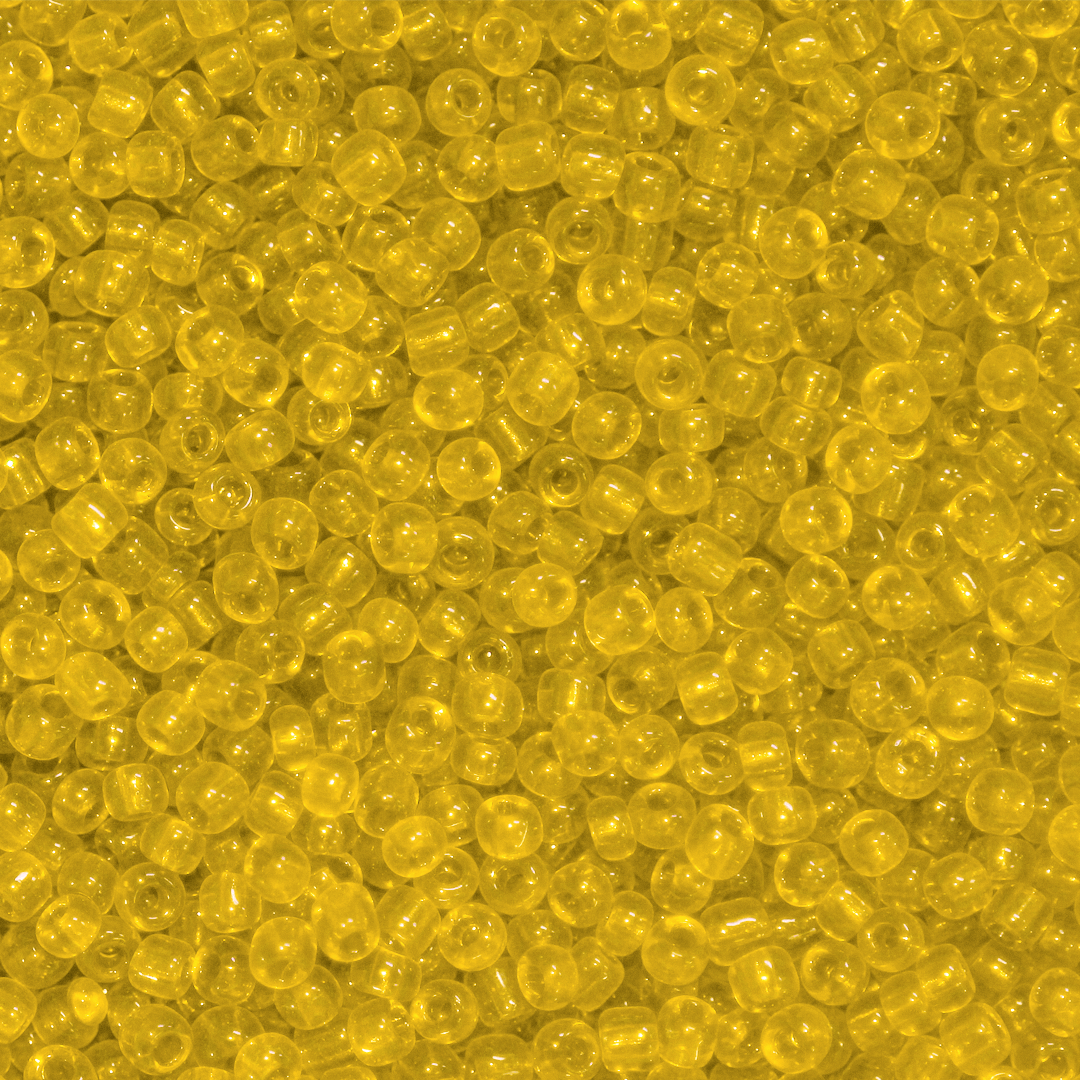 Seed Bead Bulk Bag - 8/0 - Transparent- 448g/13,000pcs - Available in Multiple Colours