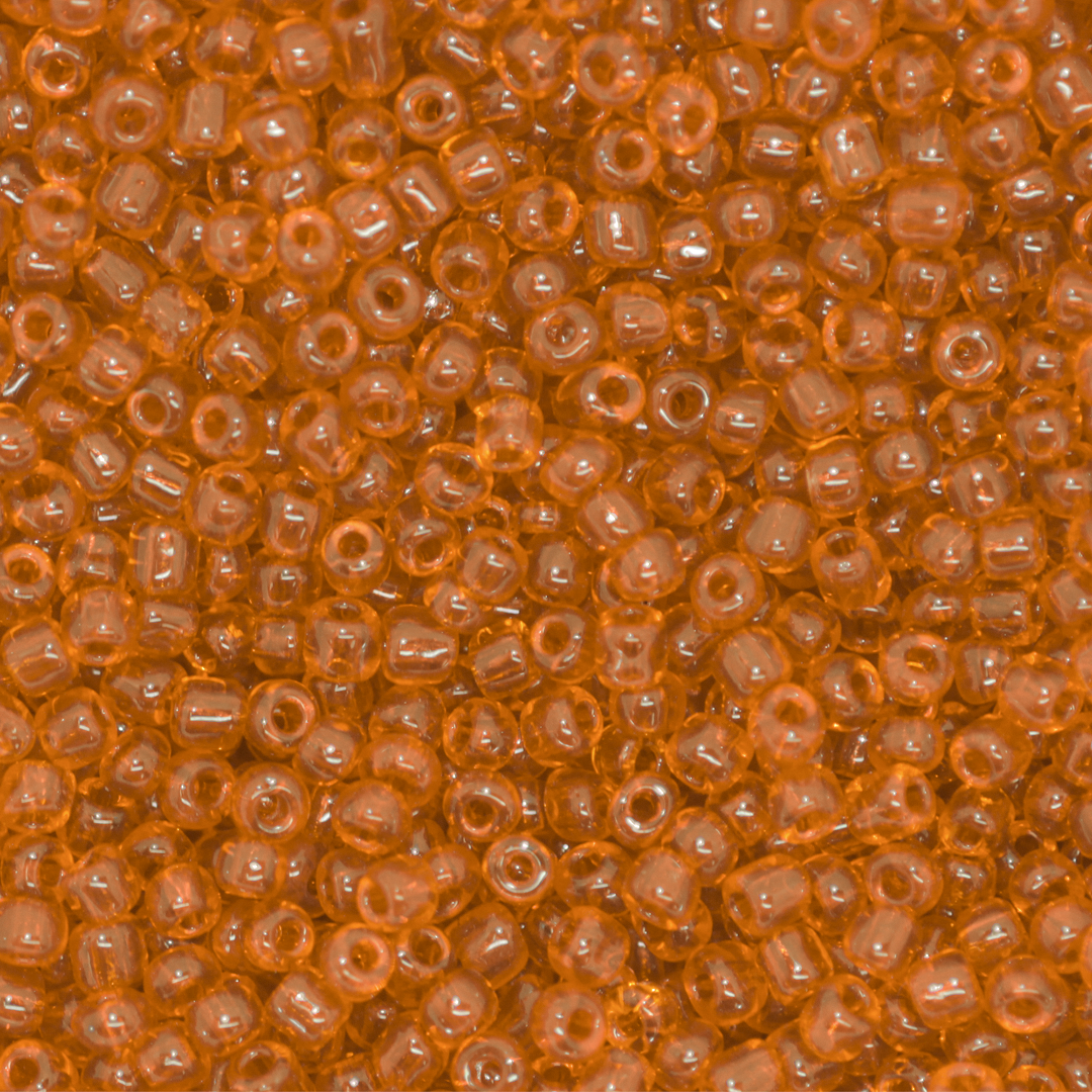 Seed Bead Bulk Bag - 8/0 - Transparent- 448g/13,000pcs - Available in Multiple Colours