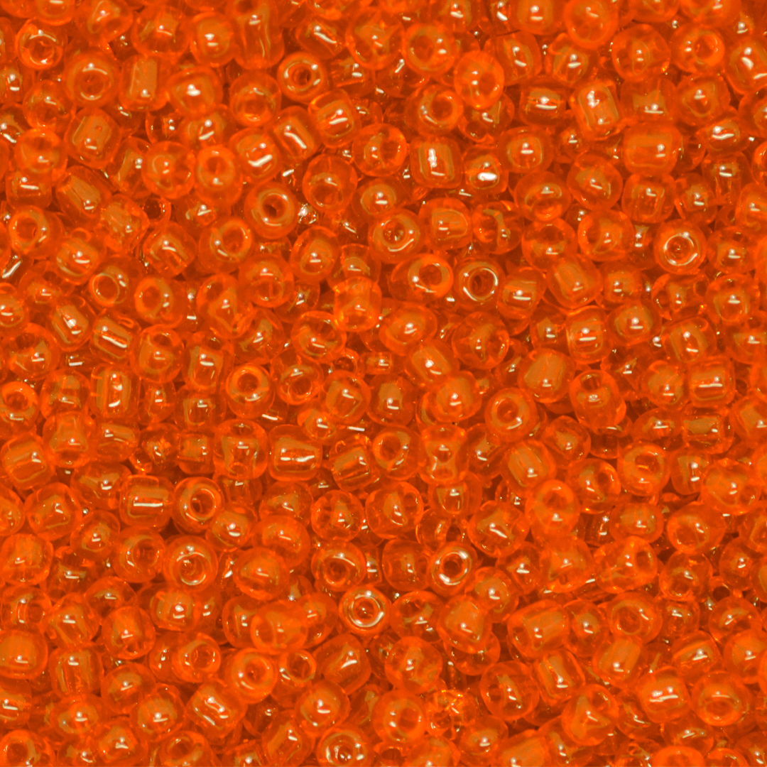 Seed Bead Bulk Bags - 6/0 - Transparent - Approx 448g/6,000pcs - Available in Multiple Colours
