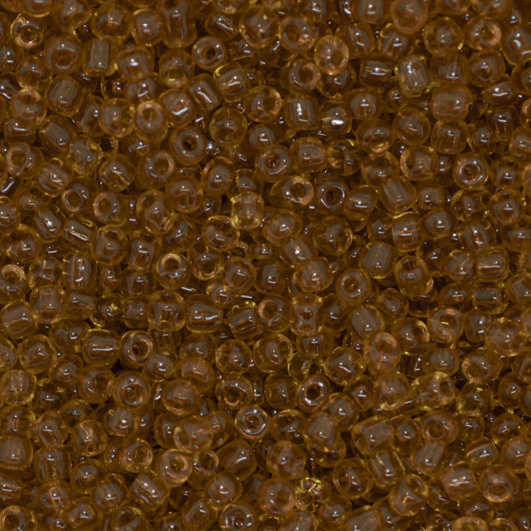 Seed Bead Bulk Bags - 6/0 - Transparent - Approx 448g/6,000pcs - Available in Multiple Colours