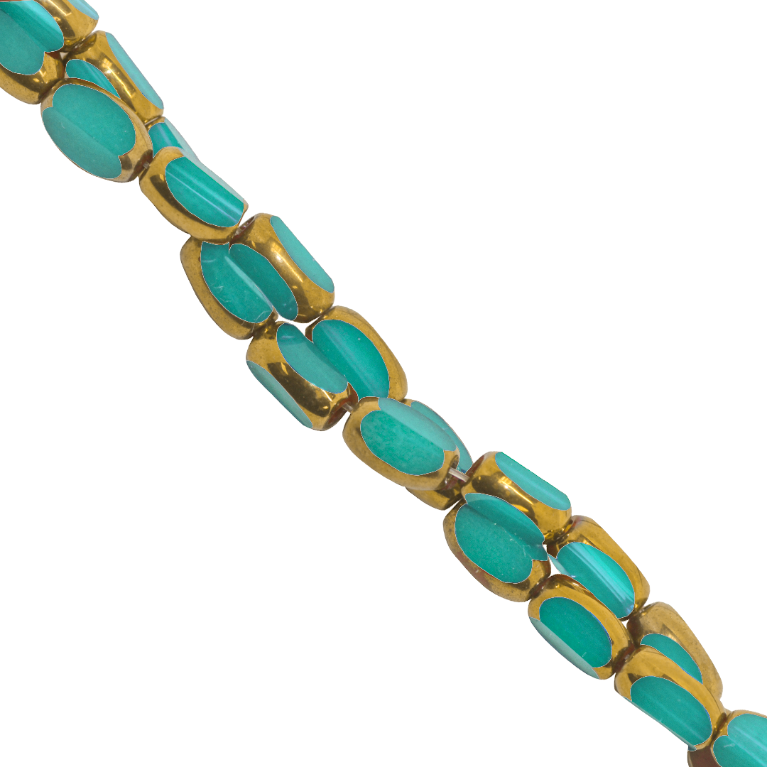 Glass Rice Beads, Opaque, 7mm x 3.5mm, Approx 45 pcs per strand, Available in Multiple Colours