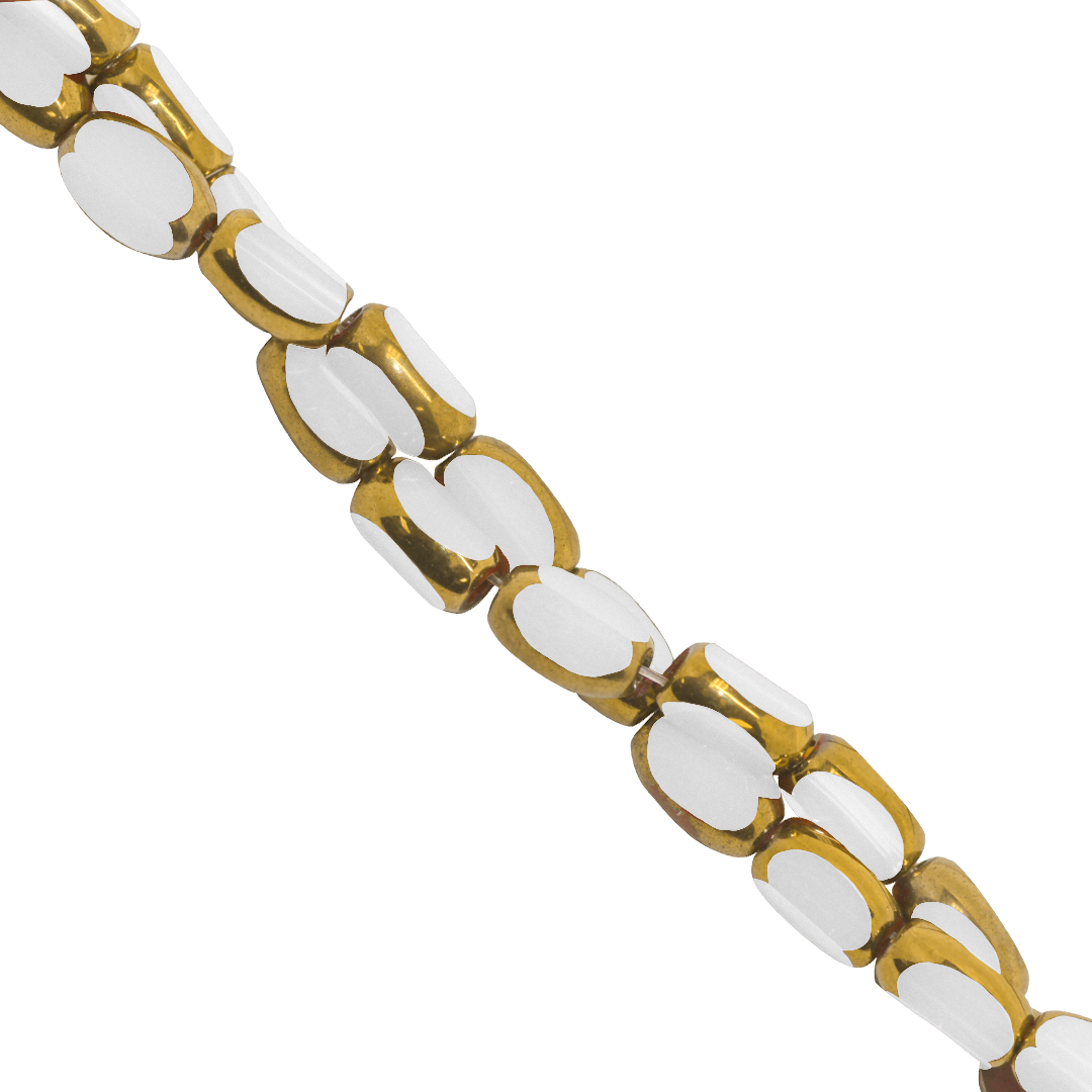 Glass Rice Beads, Opaque, 7mm x 3.5mm, Approx 45 pcs per strand, Available in Multiple Colours