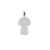 Gemstone Pendant, Mushroom, Semi-Precious Stone, Approx 21mm x 15mm, Sold Per pkg of 1, Available in Multiple Gemstones