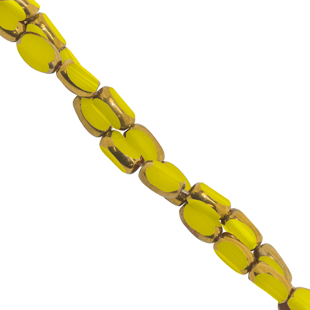 Glass Rice Beads, Opaque, 7mm x 3.5mm, Approx 45 pcs per strand, Available in Multiple Colours