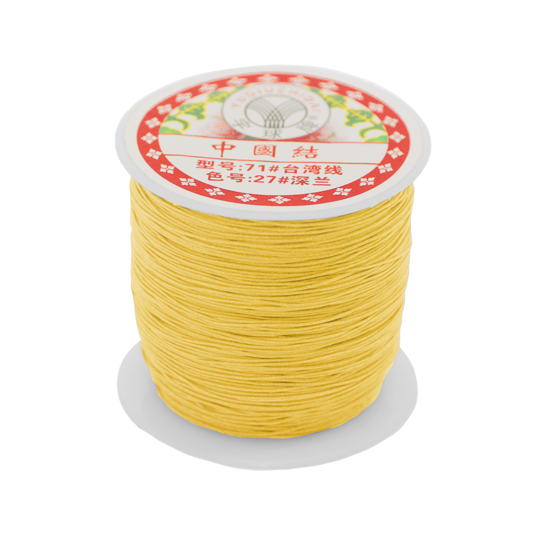 Asian Beading Knotting Cord, Nylon, 0.8mm, Available in Multiple Colours