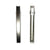 Hair Alligator Clip, Silver Alloy, 76mm X 8mm, 8pcs