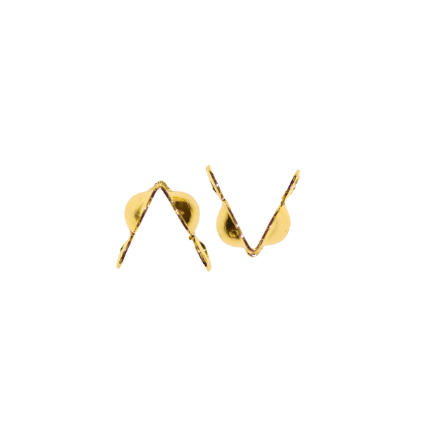 Clamshell Bead Tips, 7mm x 3.5mm, Sold Per pkg of 60+ pcs, Available i ...