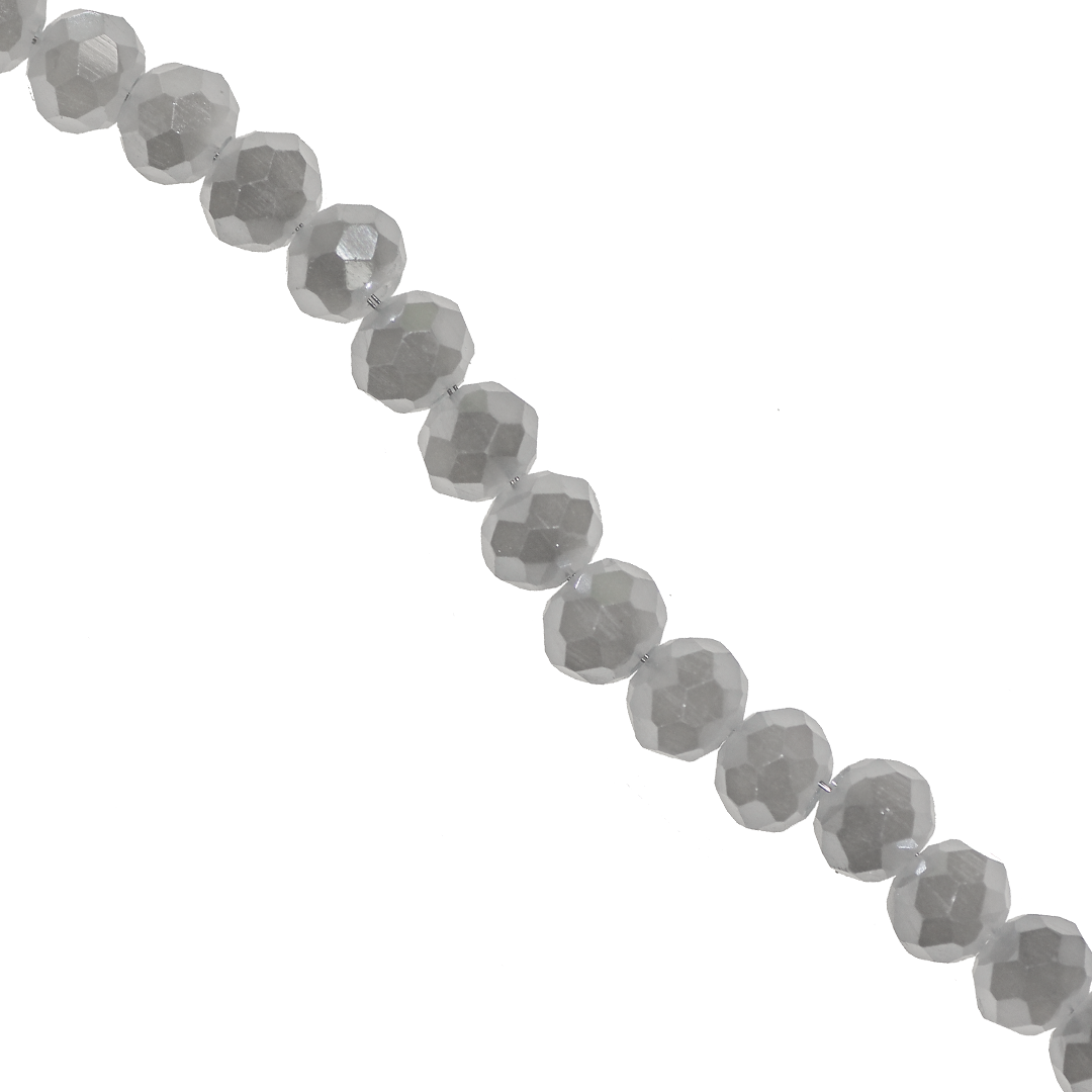 Glass Crystal Beads, Rondelle, Faceted, 4mm x 3.5mm, 105 pcs per strand, Available in Multiple Colours