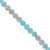 Marble Style Glass Beads, 6mm, Tie Dye, 140 pcs per strand, Available in Multiple Colours