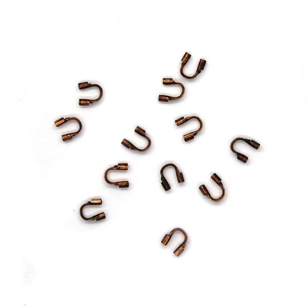 Terminators, Wire Guards, Copper, Alloy, 5mm X 4mm X 1mm, Sold Per pkg of 95+