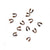 Terminators, Wire Guards, Copper, Alloy, 4mm X 3mm, Sold Per pkg of 40