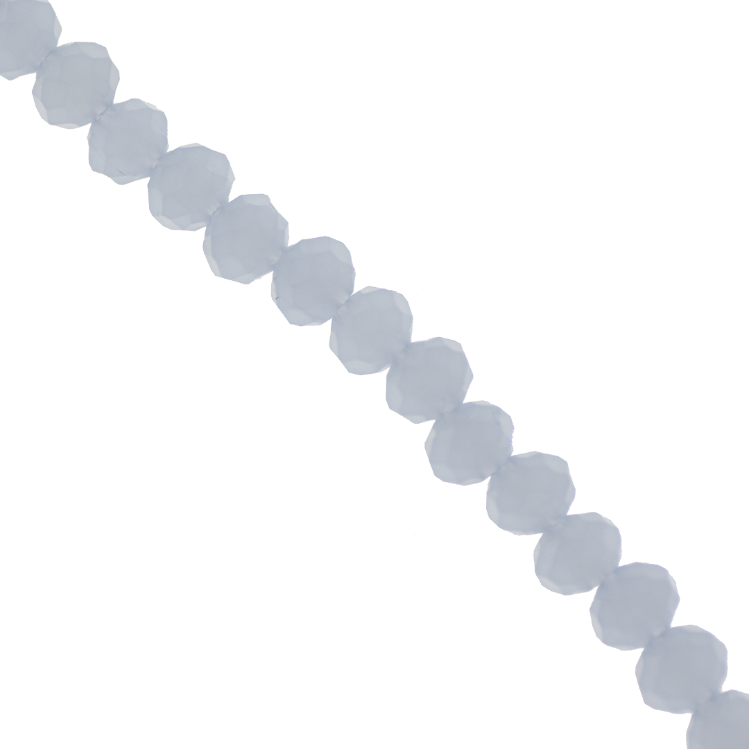 Glass Crystal Beads, Rondelle, Faceted, 4mm x 3.5mm, 105 pcs per strand, Available in Multiple Colours