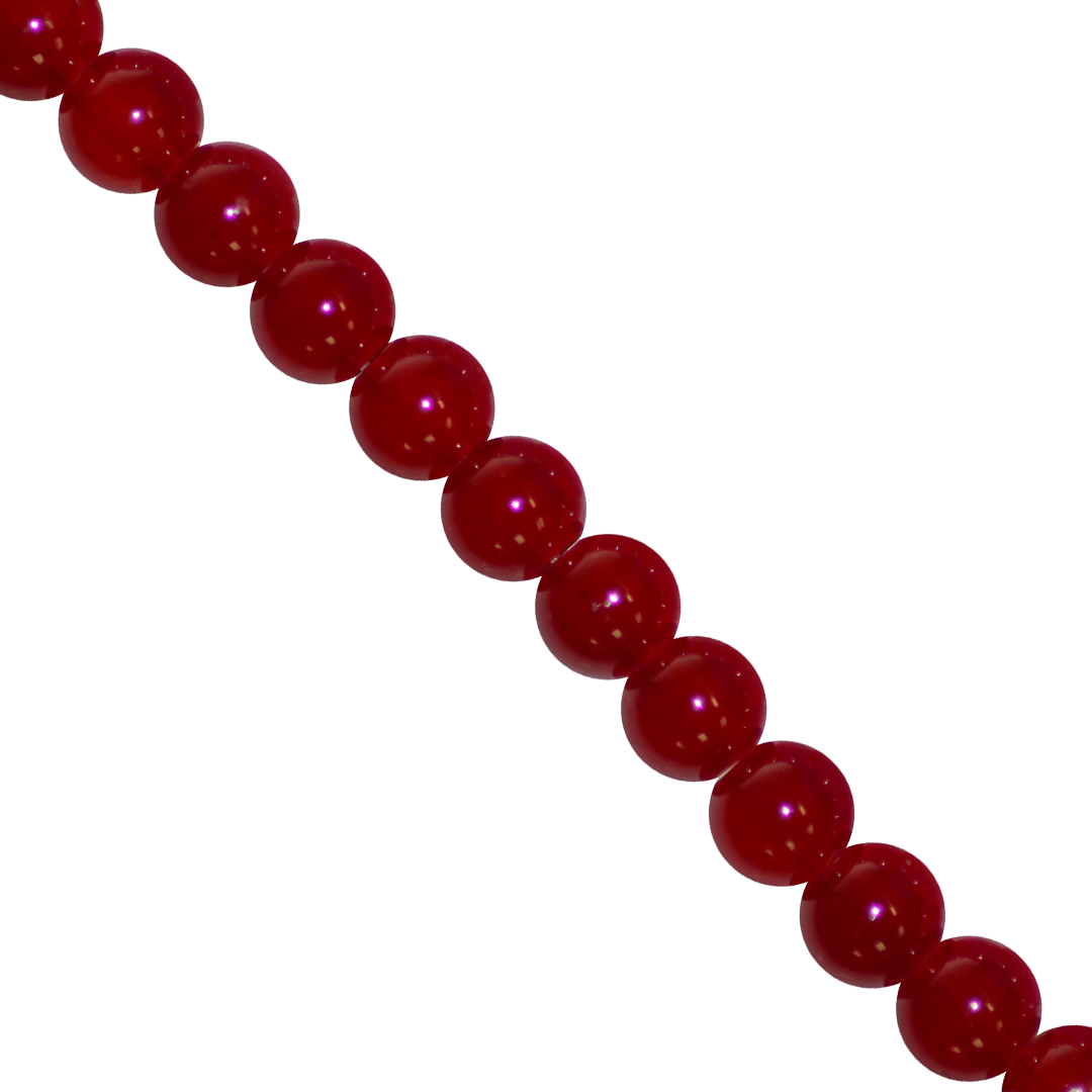 Glass Beads, 6mm, Approx 135 pcs per strand, Available in Multiple Colours