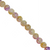 Marble Style Glass Beads, 6mm, Tie Dye, 140 pcs per strand, Available in Multiple Colours