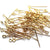 Eye Pins, Gold, Alloy, 0.86 inches, 22 Gauge, 60+pcs