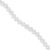 Glass Crystal Beads, Rondelle, Faceted, 4mm x 3.5mm, 110 pcs per strand, Available in Multiple Colours
