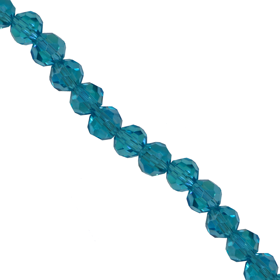Glass Crystal Beads, Round, 4mm Approx 85 pcs per strand, Available in Multiple Colours