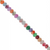 Dyed Agate, Rondelle Faceted, Semi-Precious Stone, 4mm x 3mm, 110 pcs per strand, Available in Multiple Colours