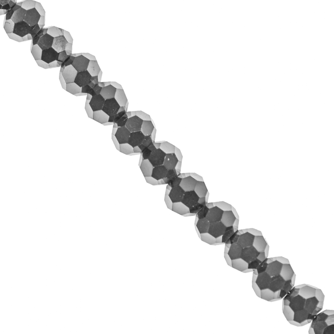 Glass Crystal Beads, Rondelle, 2.5mm, Approx 165+ pcs per strand, Available in Multiple Colours